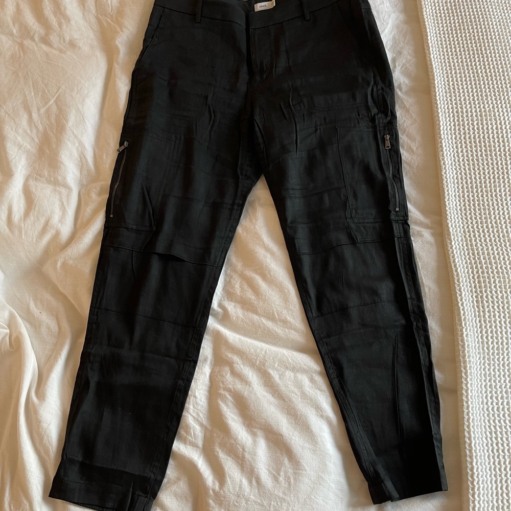 Vince Linen Cargo Pant